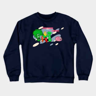 When Vegetables Attack Crewneck Sweatshirt